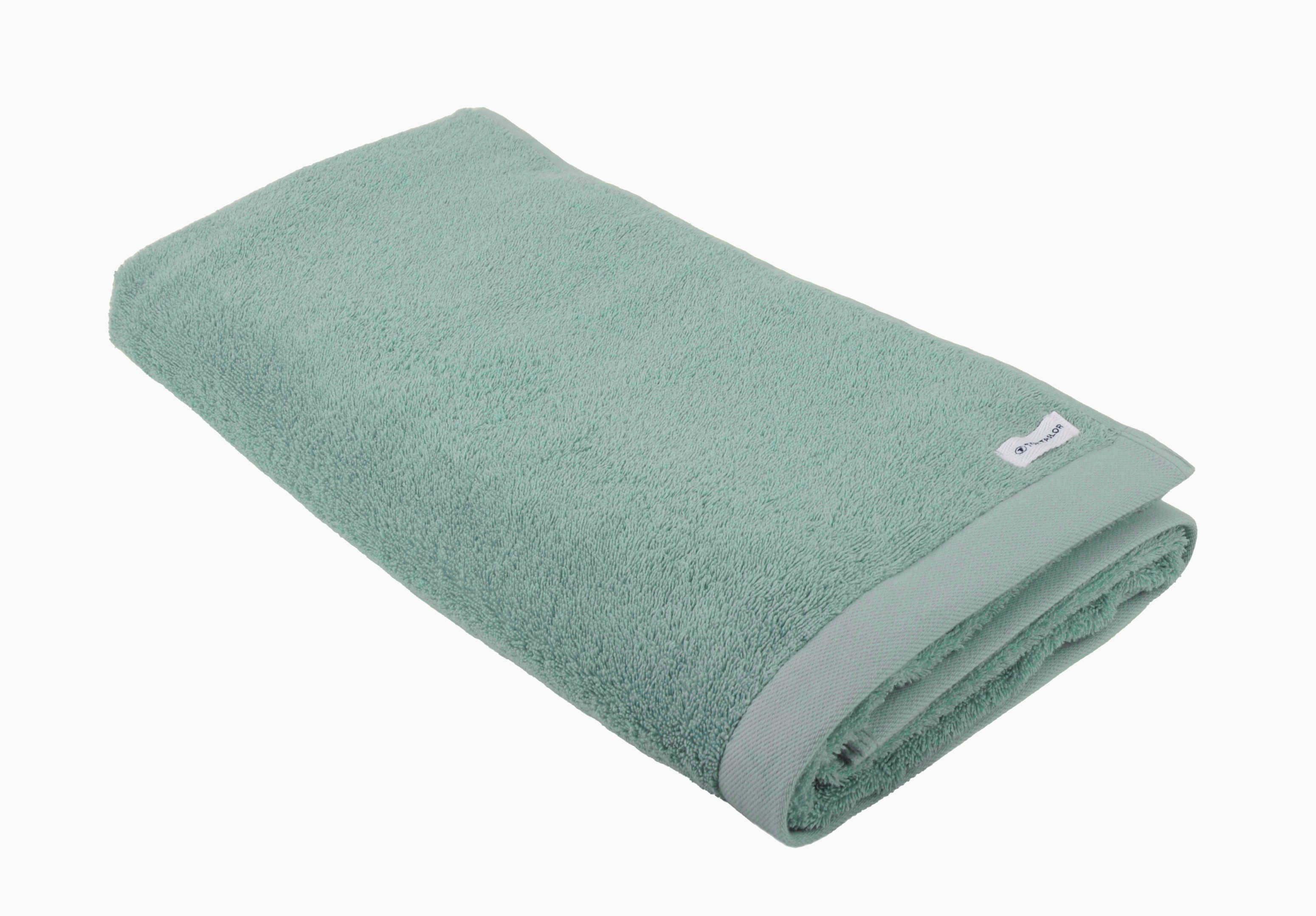 TOM TAILOR HOME Badetuch COLOR BATH, Frottier (1-St), 100% Baumwolle, 80x200 cm, uni, große Farbauswahl
