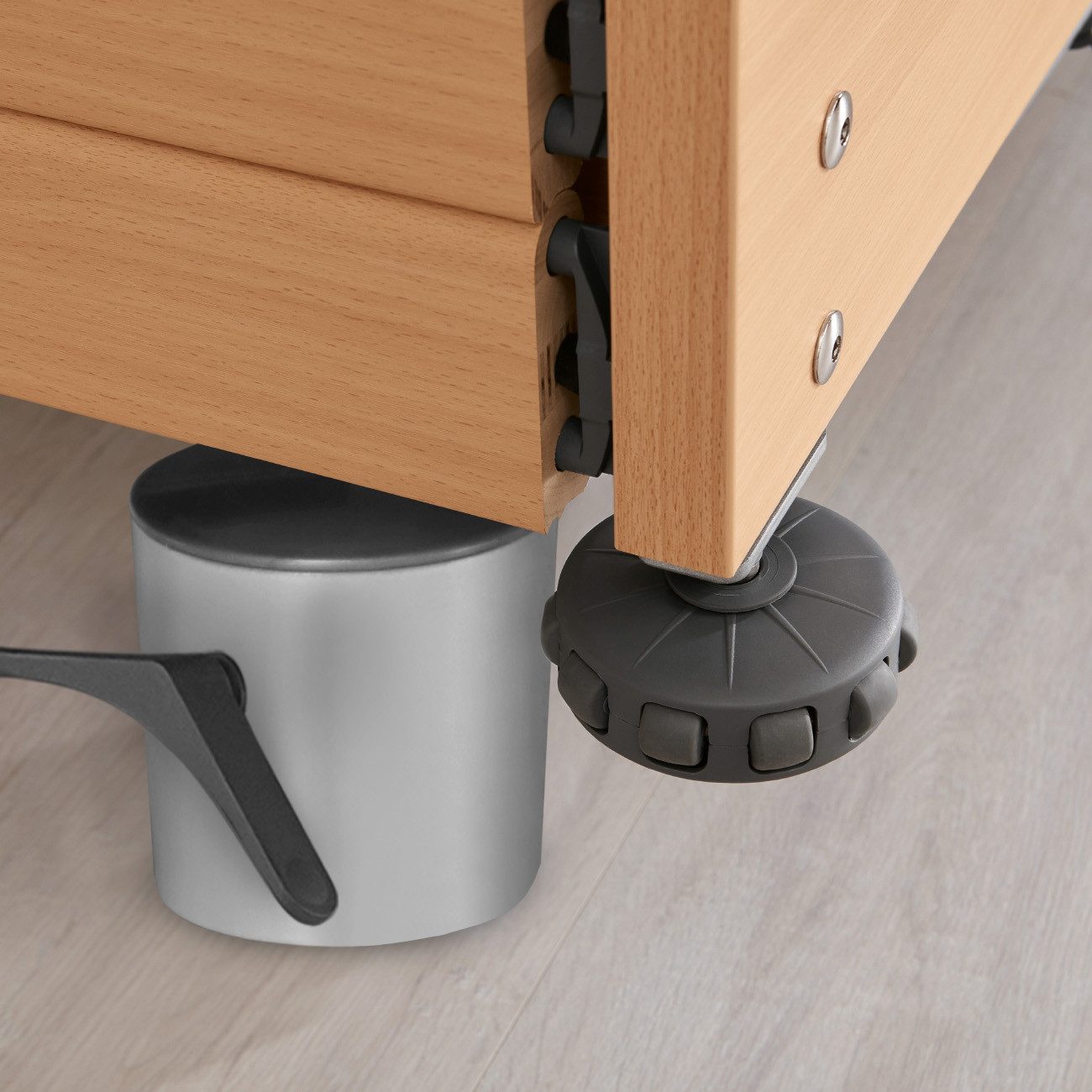 Burmeier Boxspringbett Wandabweisrolle für Regia Easy Switch Pflegebett