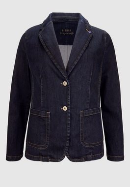 bianca Kurzblazer SUNNY in modernem Jeans-Look und angesagter Waschung