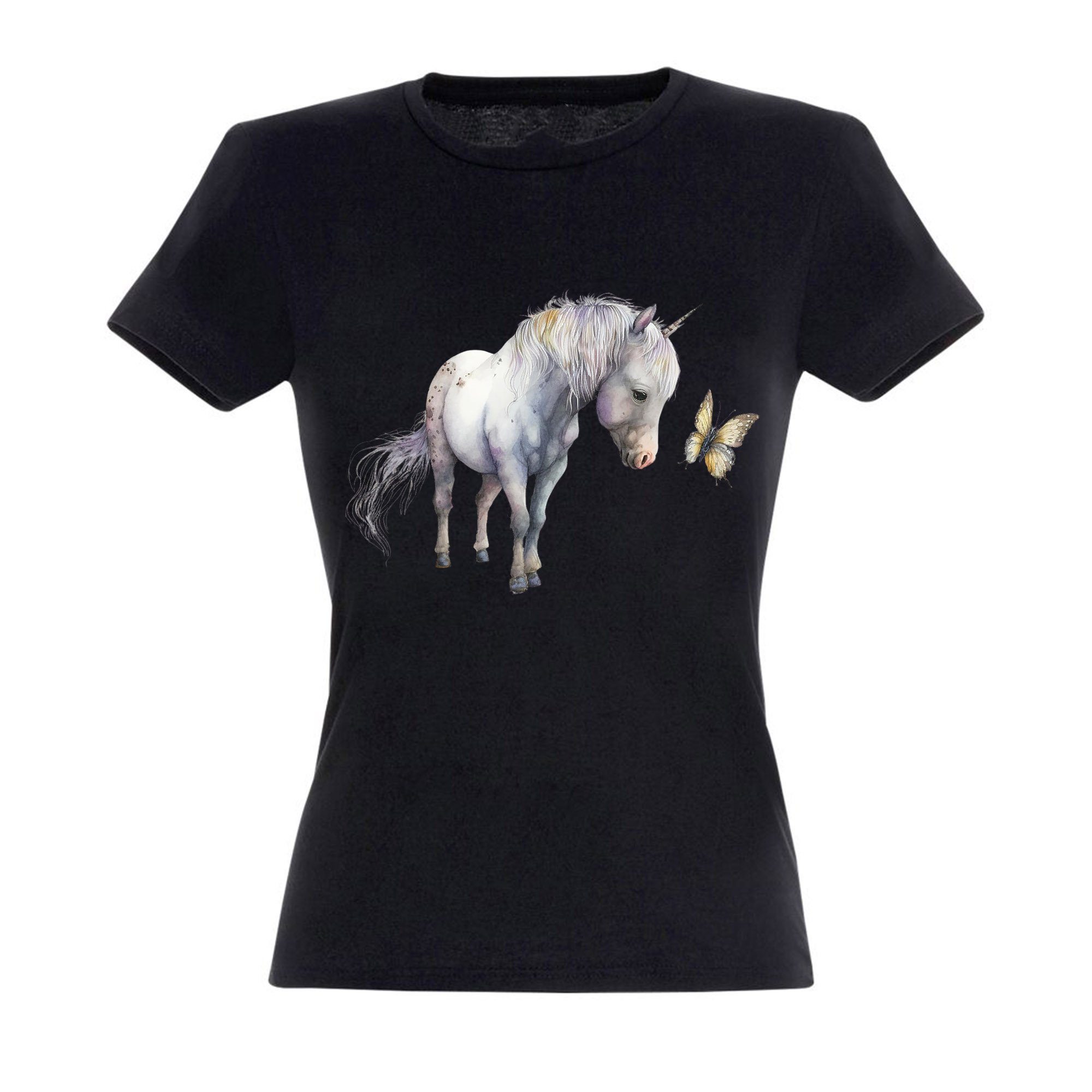 Banco T-Shirt Banco T-Shirt Damen Einhorn günstig online kaufen