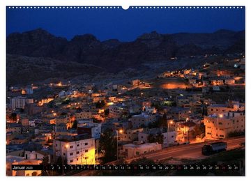 CALVENDO Wandkalender Jordanien - Ein Land der Superlative (Premium, hochwertiger DIN A2 Wandkalender 2023, Kunstdruck in Hochglanz)