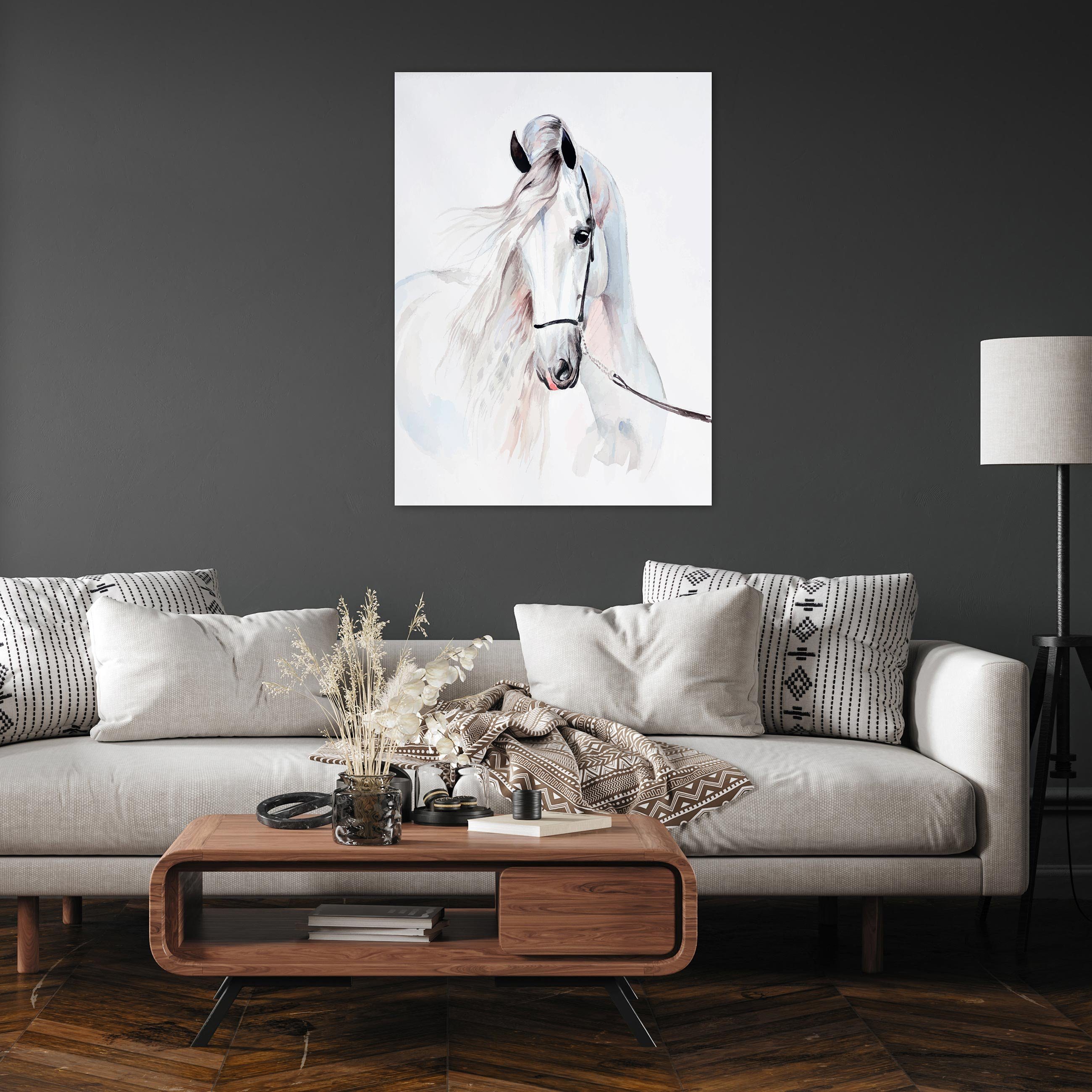 Wallarena Poster Pferde Tiere Kinderzimmer Kinder Kunstdruck Wandbild XXL, günstig online kaufen