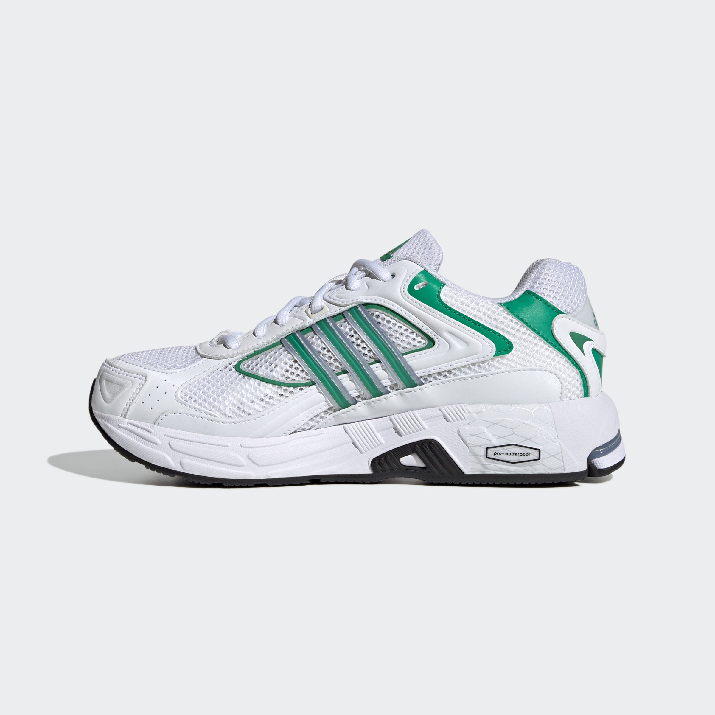 Semi adidas Originals / Green White Cloud Black Court Sneaker Core RESPONSE /