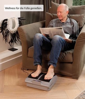 Genius Fußmassagegerät DR-HO'S MotionCiser Fußmassage-Gerät, 3 tlg., mit Fernbedienung, Thermotherapie Bewegungstherapie Wellness Entspannung für Füße