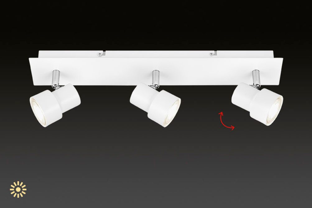 Briloner Leuchten LED Deckenleuchte Rock