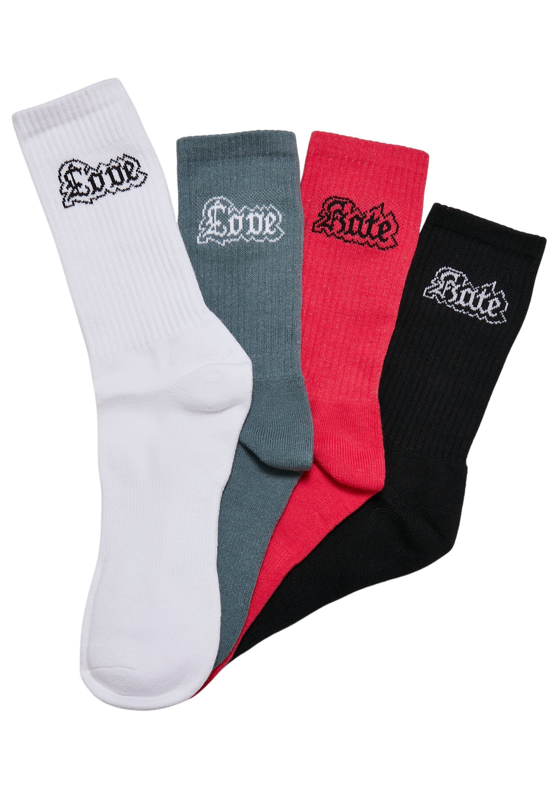 MisterTee Basicsocken MisterTee Socken Socks 4-Pack (1-Paar)