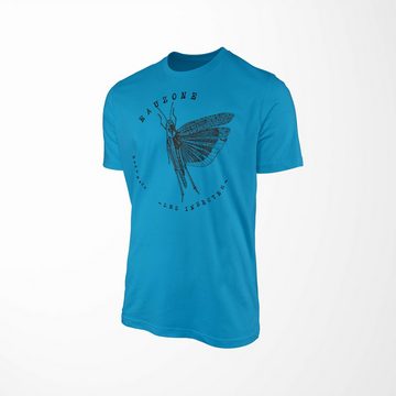 Sinus Art T-Shirt Hexapoda Herren T-Shirt Carolina Locust