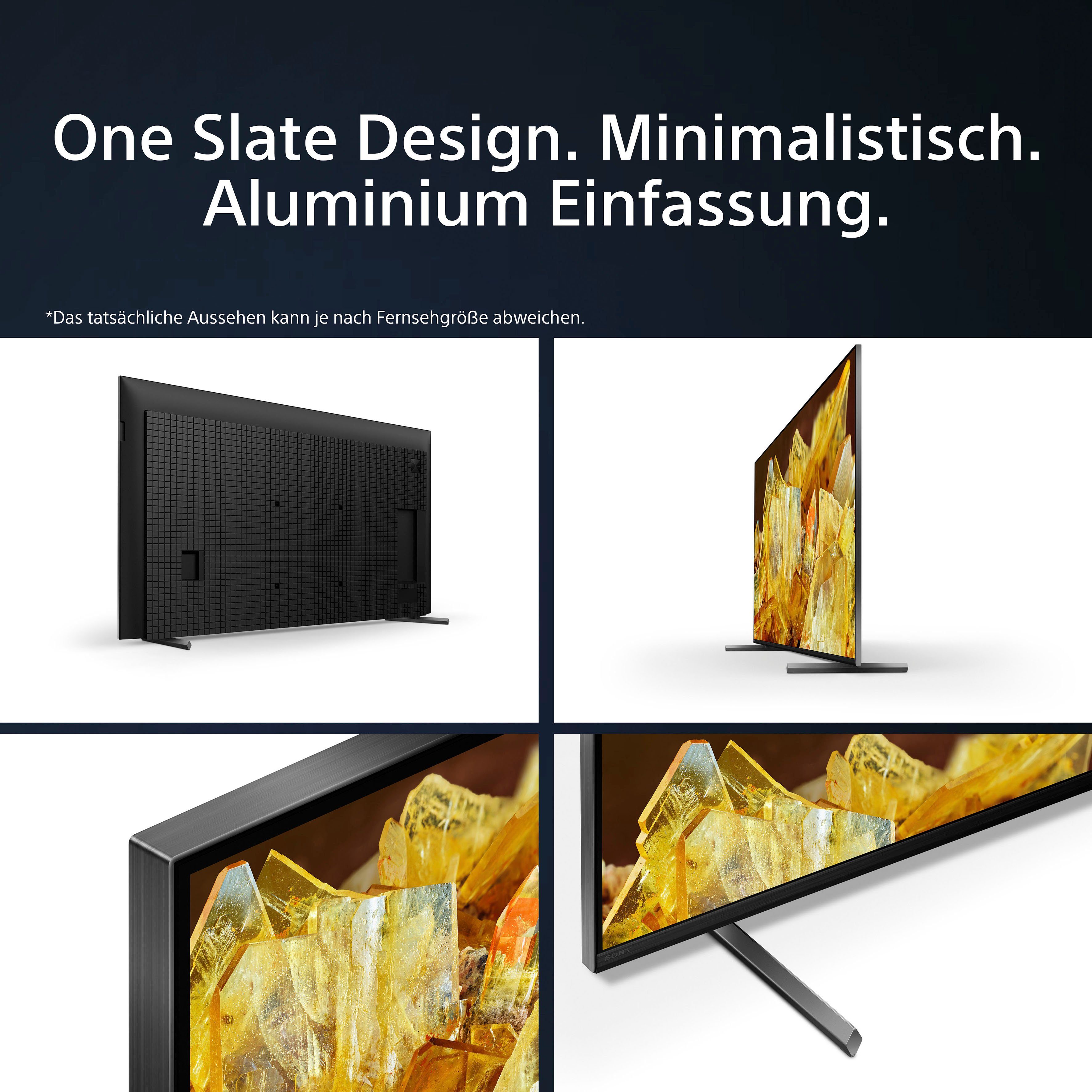 CORE, Google (139 PS5-Features) exklusiven cm/55 Zoll, TRILUMINOS XR-55X90L LED-Fernseher PRO, TV, HD, Sony BRAVIA 4K Android TV, Ultra Smart-TV, mit
