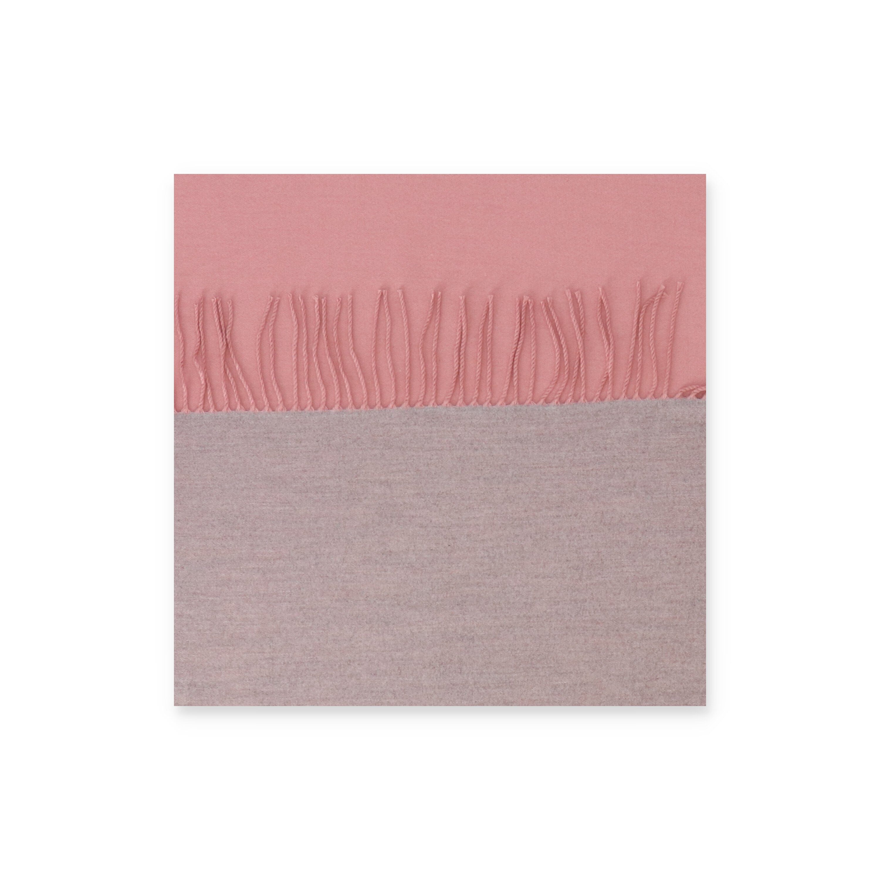 zweifarbiger halsüberkopf Schal, Modeschal flamingo Accessoires Uni-Schal