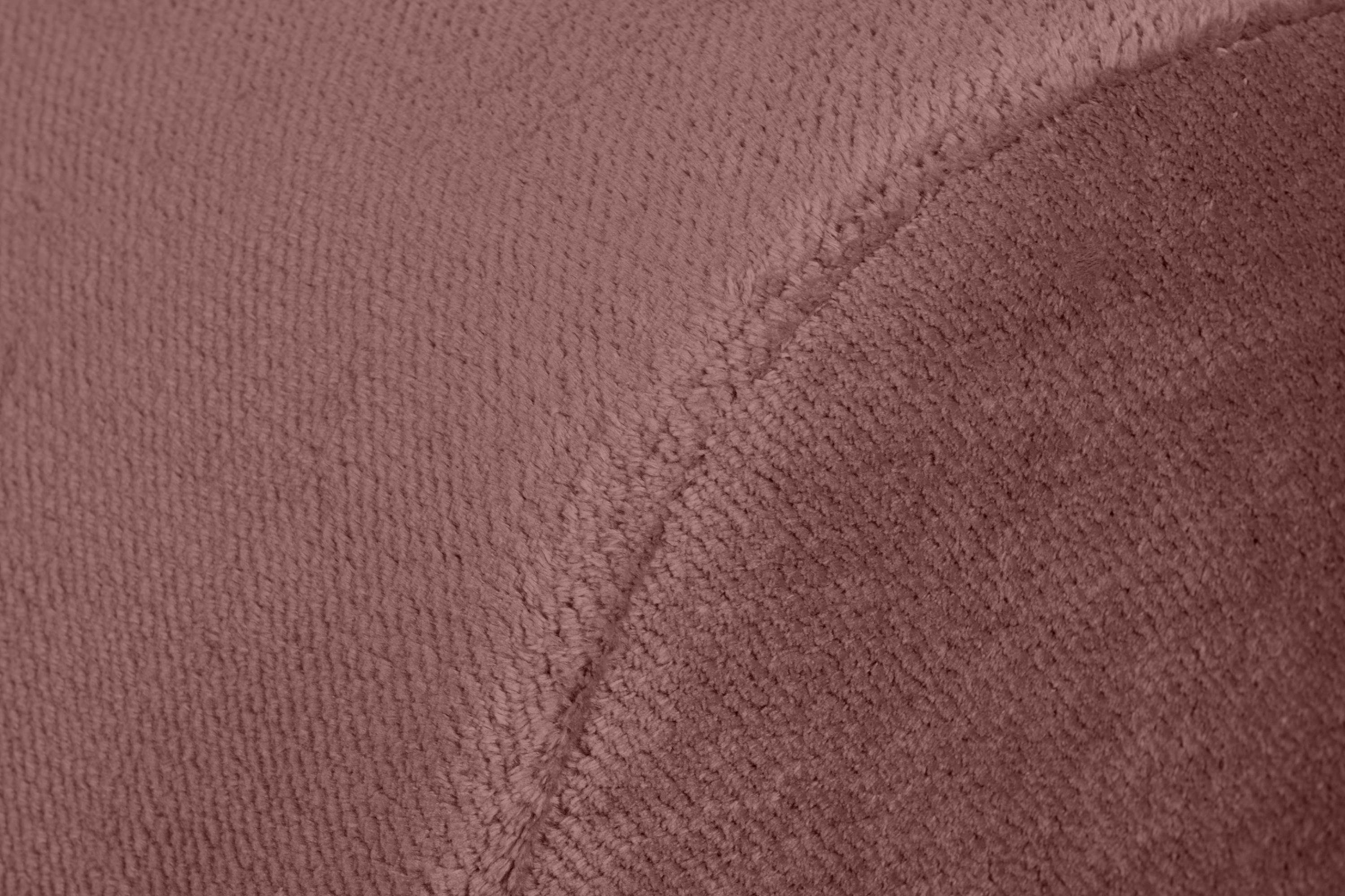 KONSIMO® Sitzhocker CARO (1 St), im Sitz gewellte Feder und Schaumstoff, auf Metallfüßen stehend