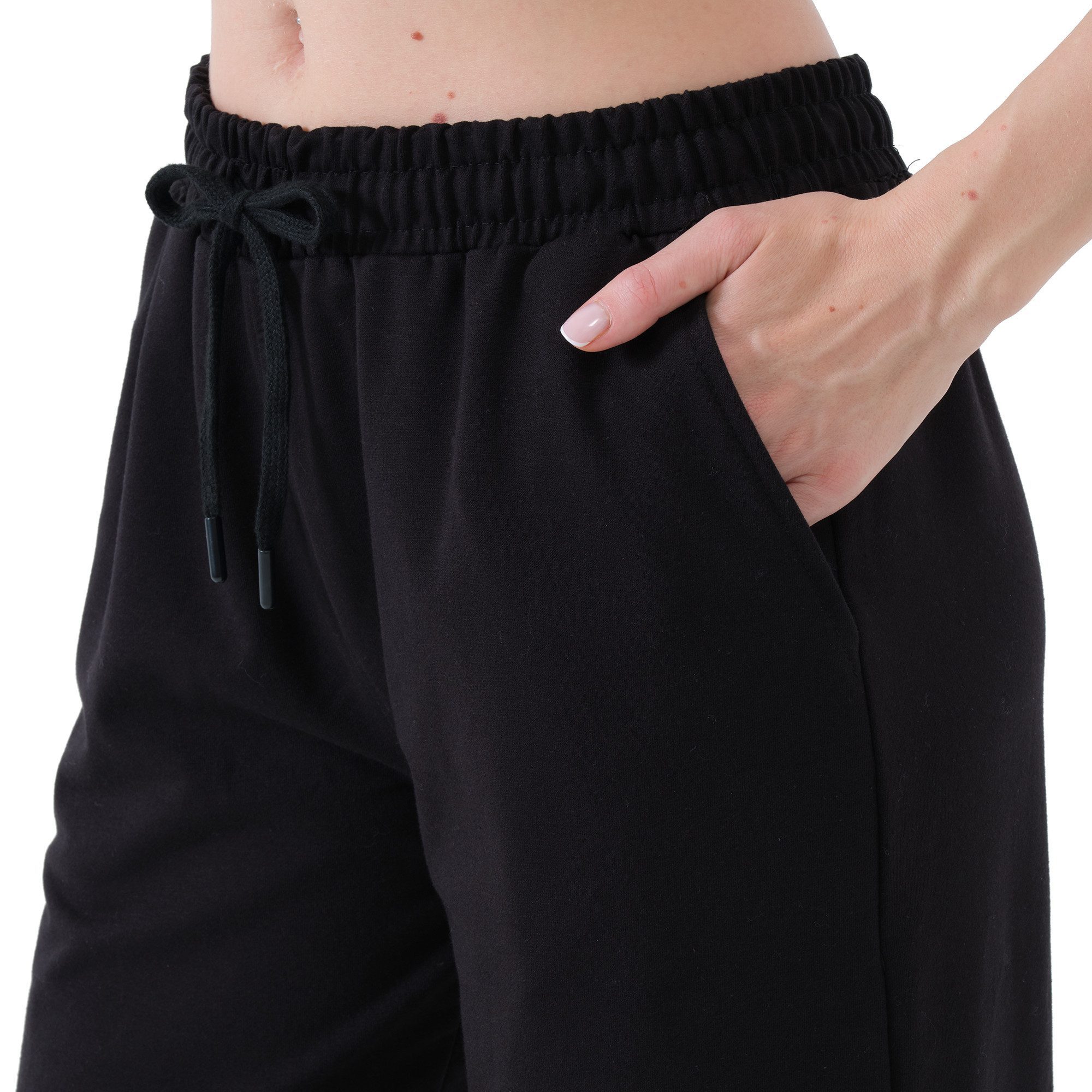 Smith & Solo Jogginghose Jogginghose Damen, Sporthose Baumwolle, Trainingshose Alltagstauglich, Bequem, Atmungsaktiv, Baumwolle, Elastisch