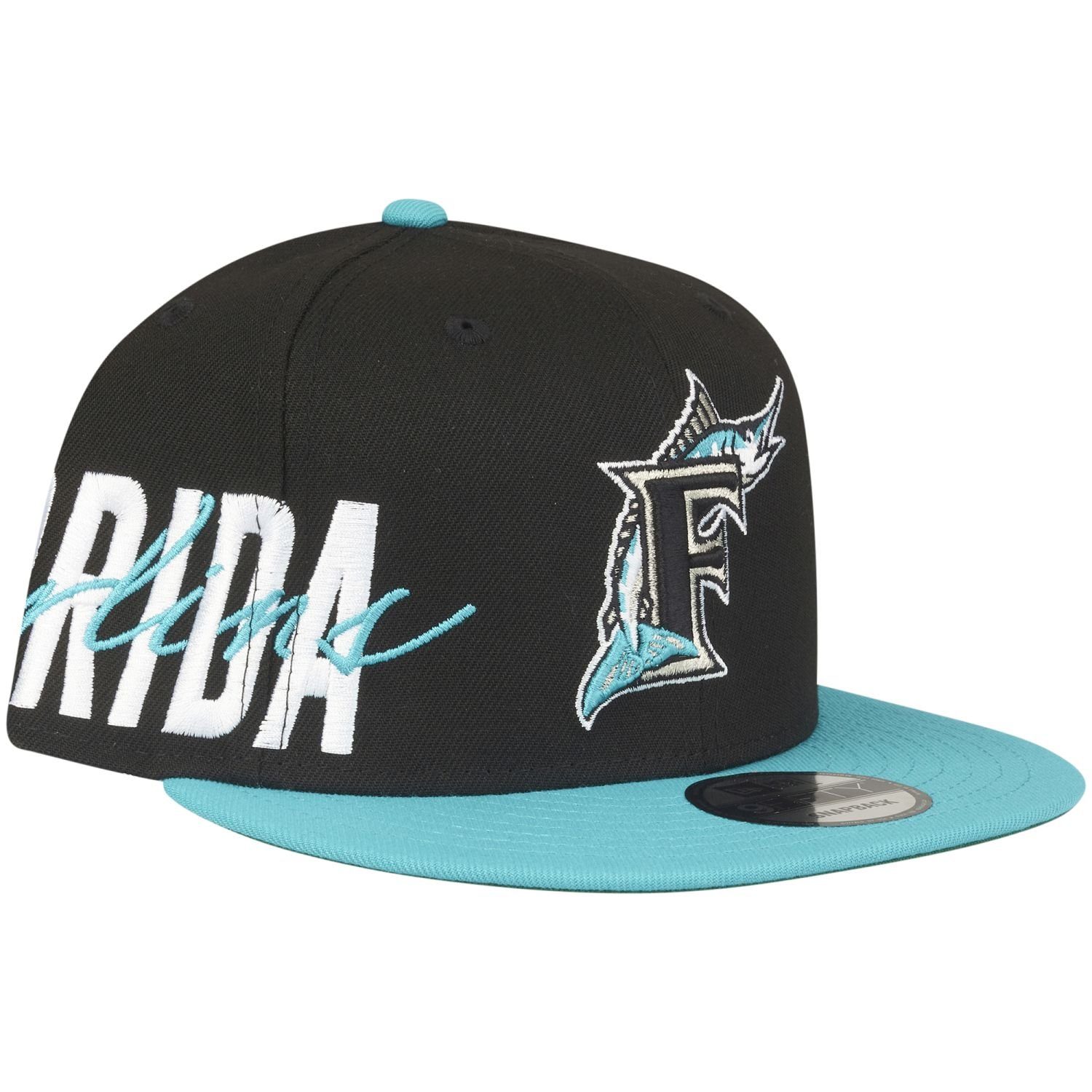 New Era Snapback Cap 9Fifty SIDEFONT Florida Marlins | Snapback Caps