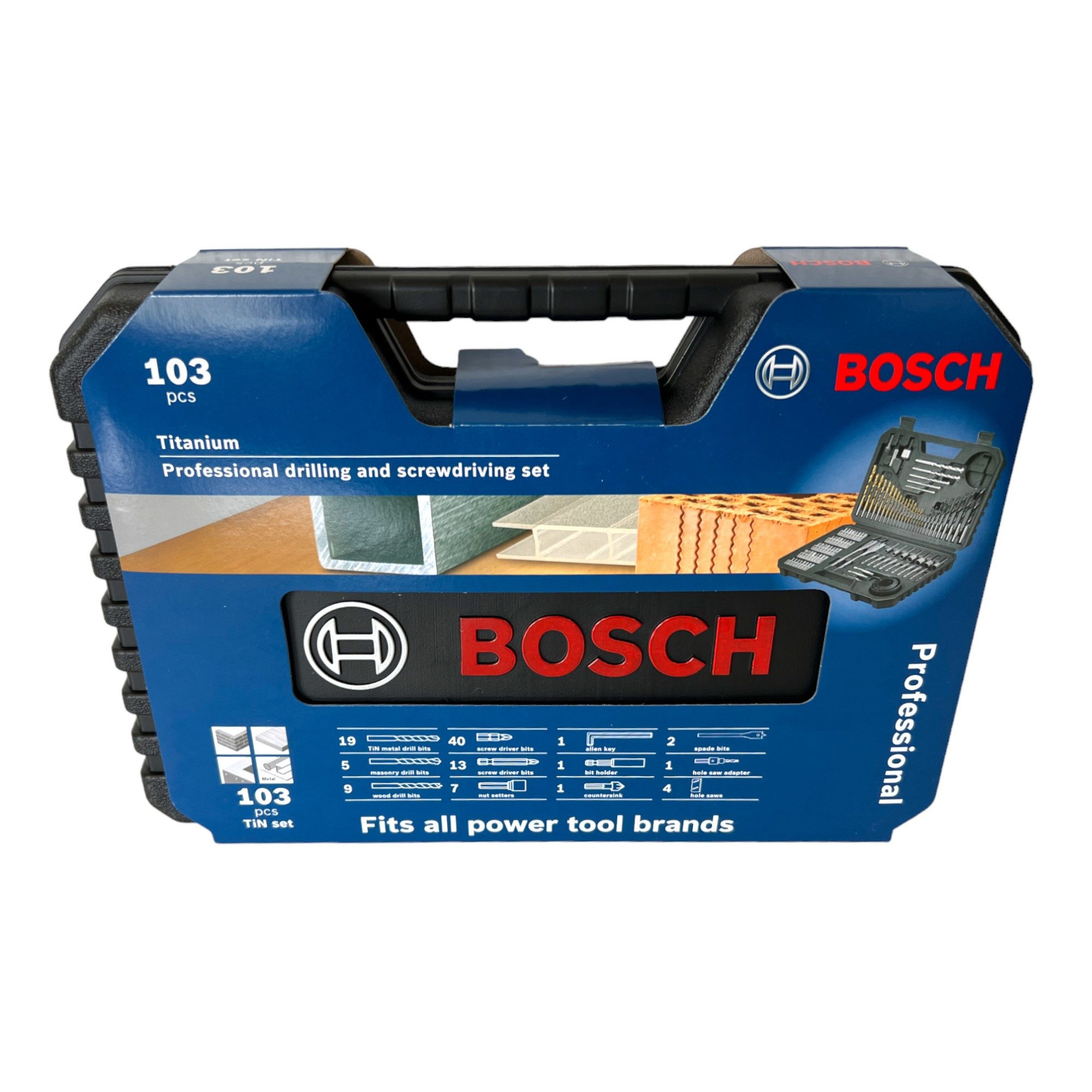 Bosch Professional Bohrer- und Bit-Set Titanium Pro Bohrer und Schraubendre günstig online kaufen