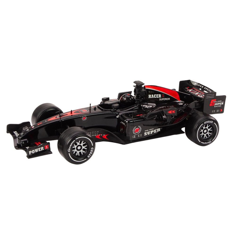 LEAN TOYS Spielzeug-Rennwagen Formelrennwagen Modellauto Rückziehauto, (Spar-Set, 1-tlg., 29 x 13 x 6 cm sportlich), Licht- & Soundeffekte, Rückzugmotor, Maßstab 1:14