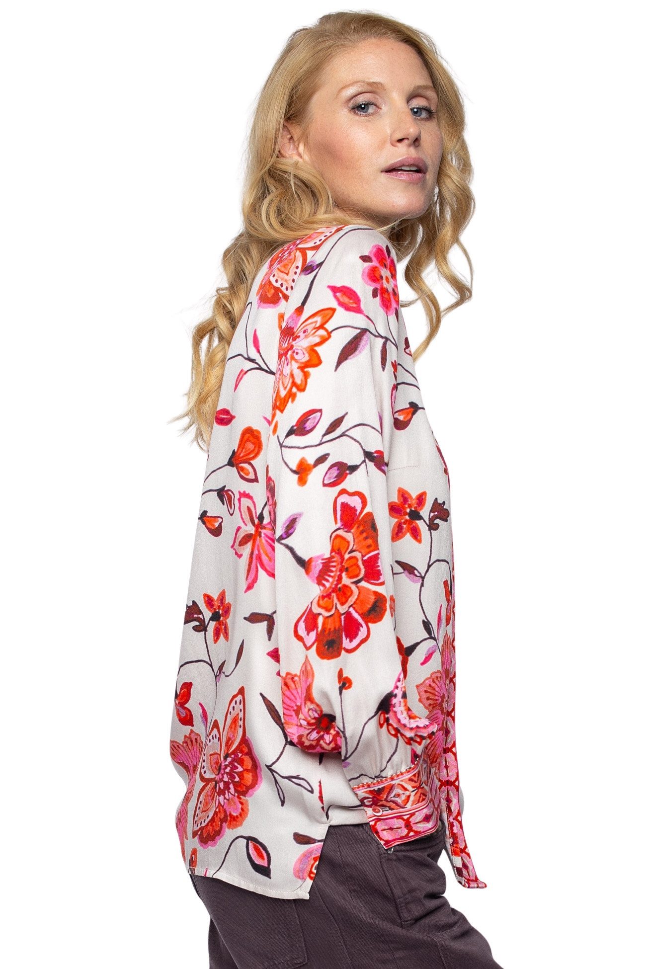 Emily Van Den Bergh Schlupfbluse Damenbluse 8636-140