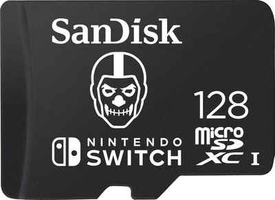 Sandisk »microSDXC Extreme 128GB Fortnite Edition, Skull Trooper« Speicherkarte (128 GB, UHS-I Class 10, 100 MB/s Lesegeschwindigkeit)