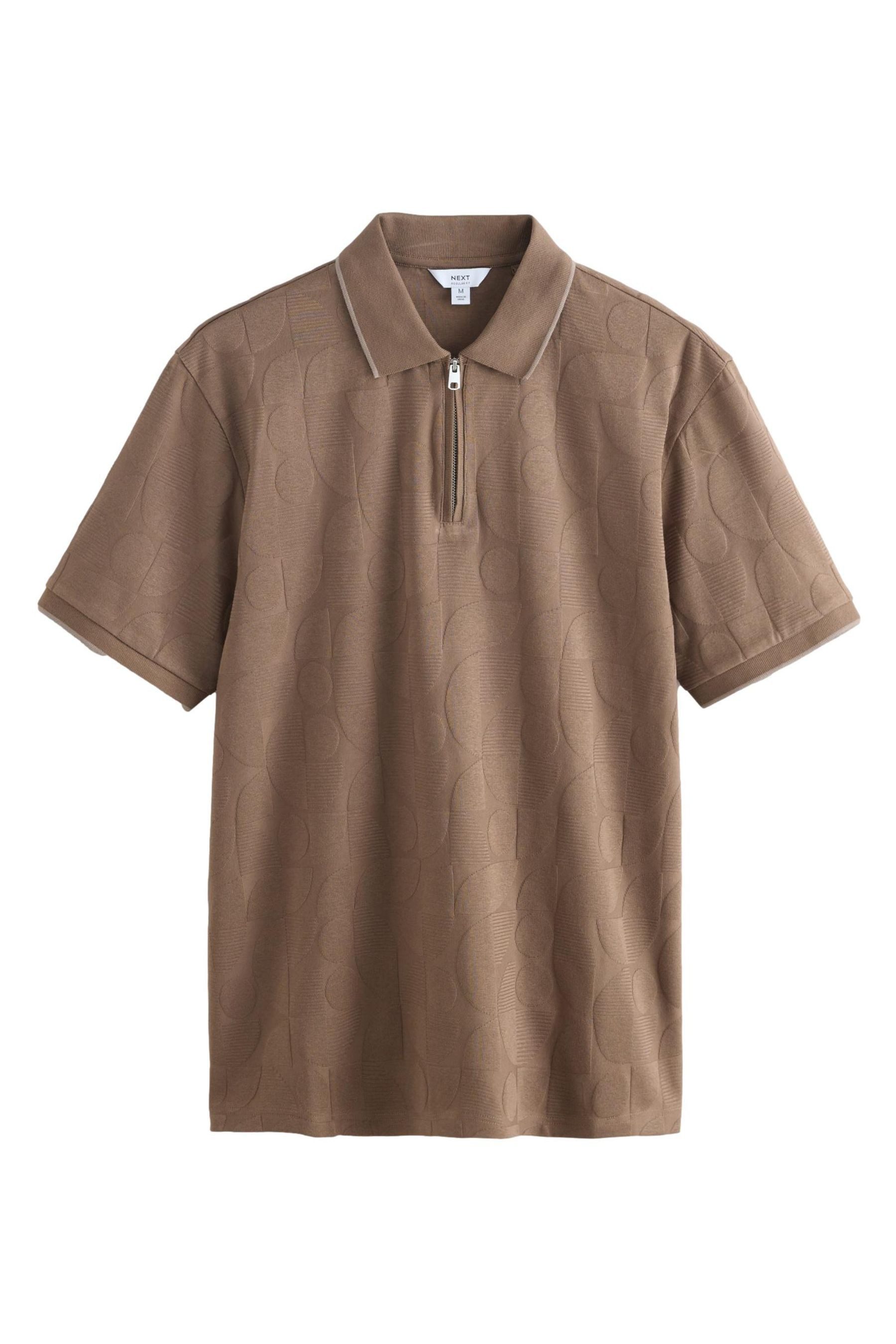 Next Poloshirt Edles Regular Fit Poloshirt mit 1/4-Reißverschluss (1-tlg)