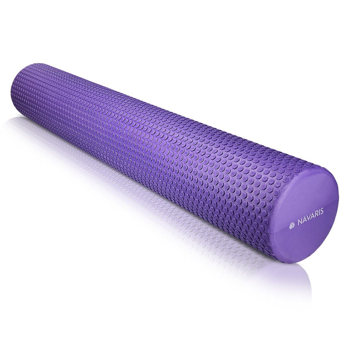 Navaris Fitnessrolle Massagerolle 90cm - Pilatesrolle für Fitness & Faszien Yoga (1-tlg)