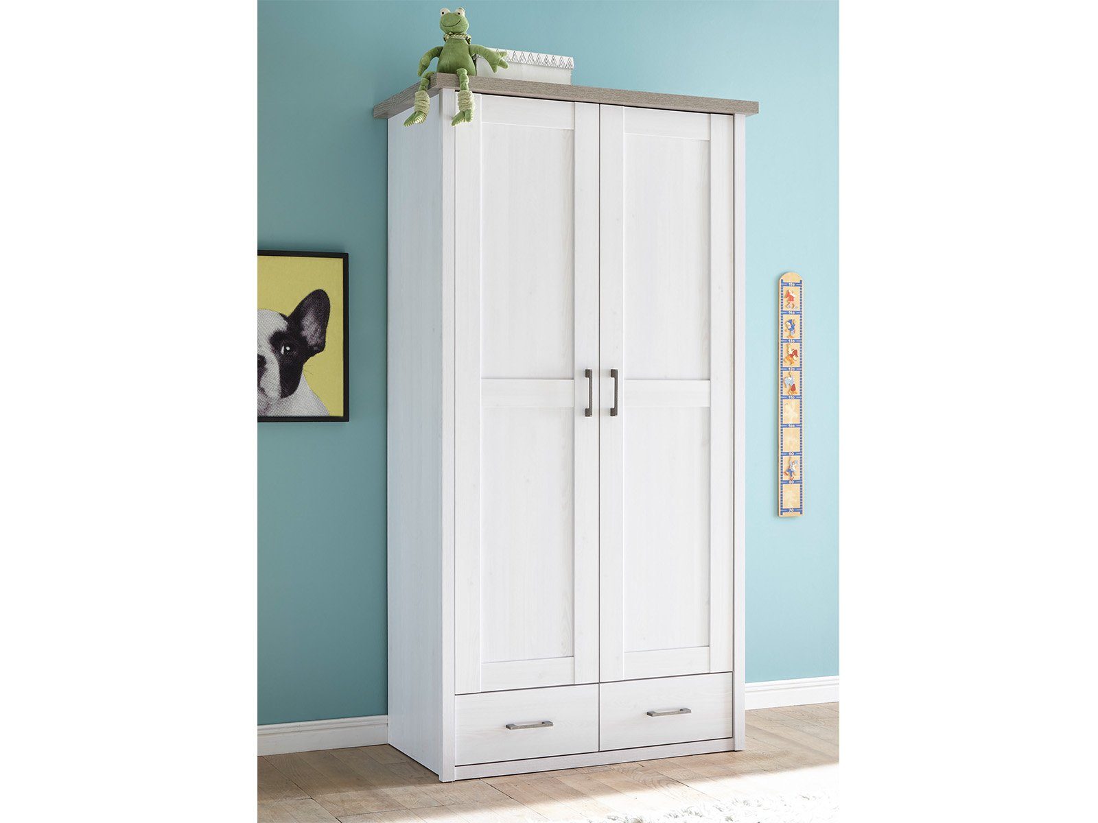 PREISBRECHER Kleiderschrank Lebbie 106 x 201 günstig online kaufen