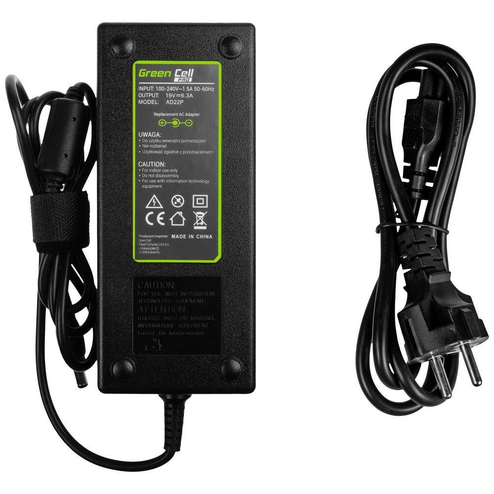 PRO Charger / AC Adapter 19V 6.3A 120W Notebook-Netzteil