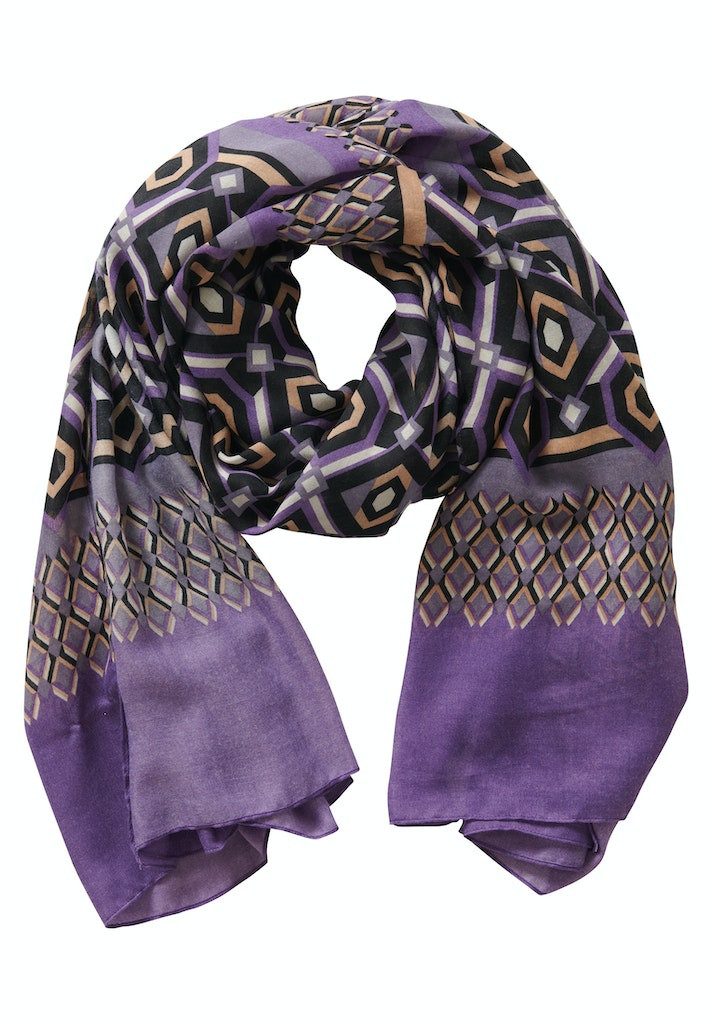 Betty Barclay Modetuch Schals Purple/Black