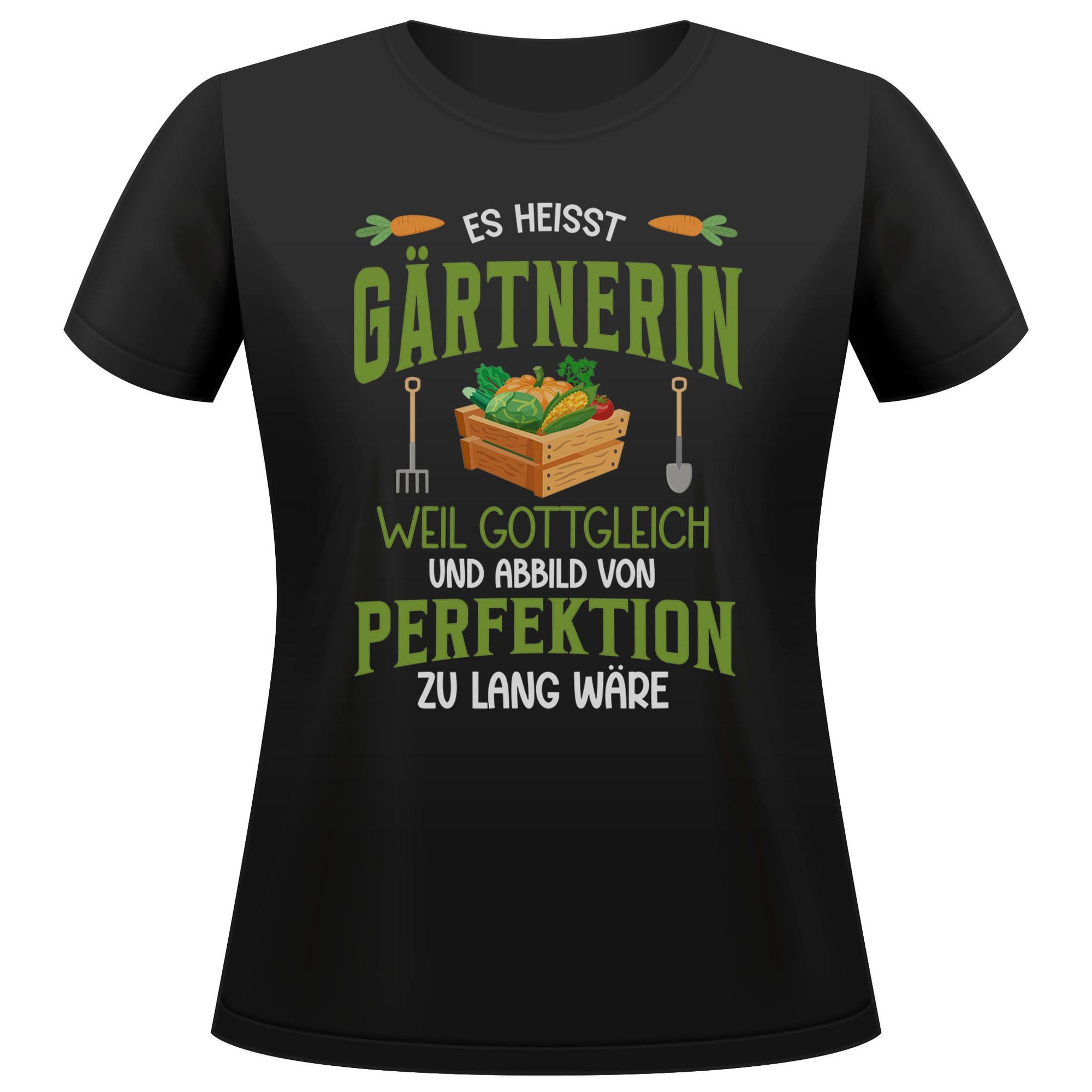 T-Shirt Gärtnerin Geschenk Frauen Spruch Beruf Ausbildung Studium Abschluss