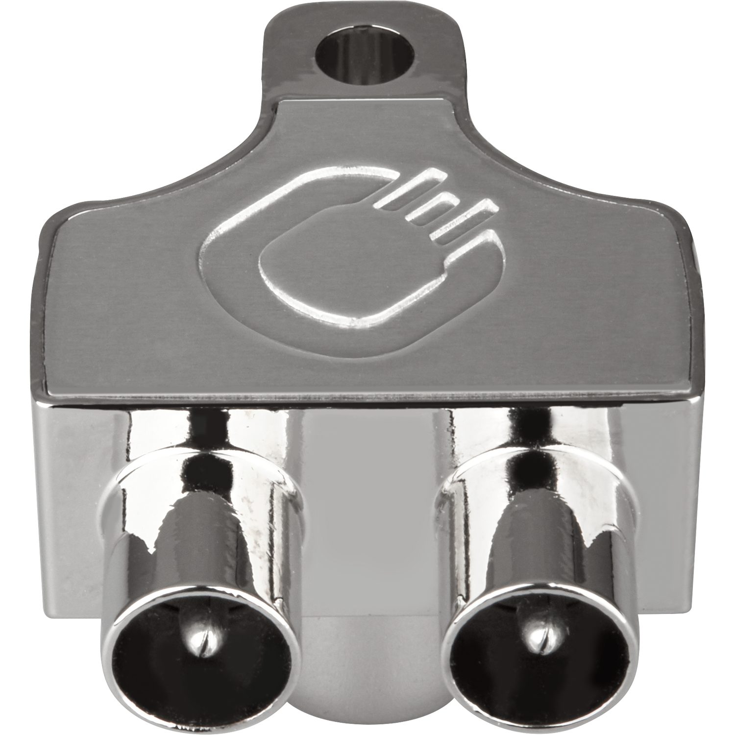 OEHLBACH Antenna SP 12 Antennenverteiler 1:2 Audio- & Video-Adapter zu 2 x Antennenstecker männlich, Vollmetall