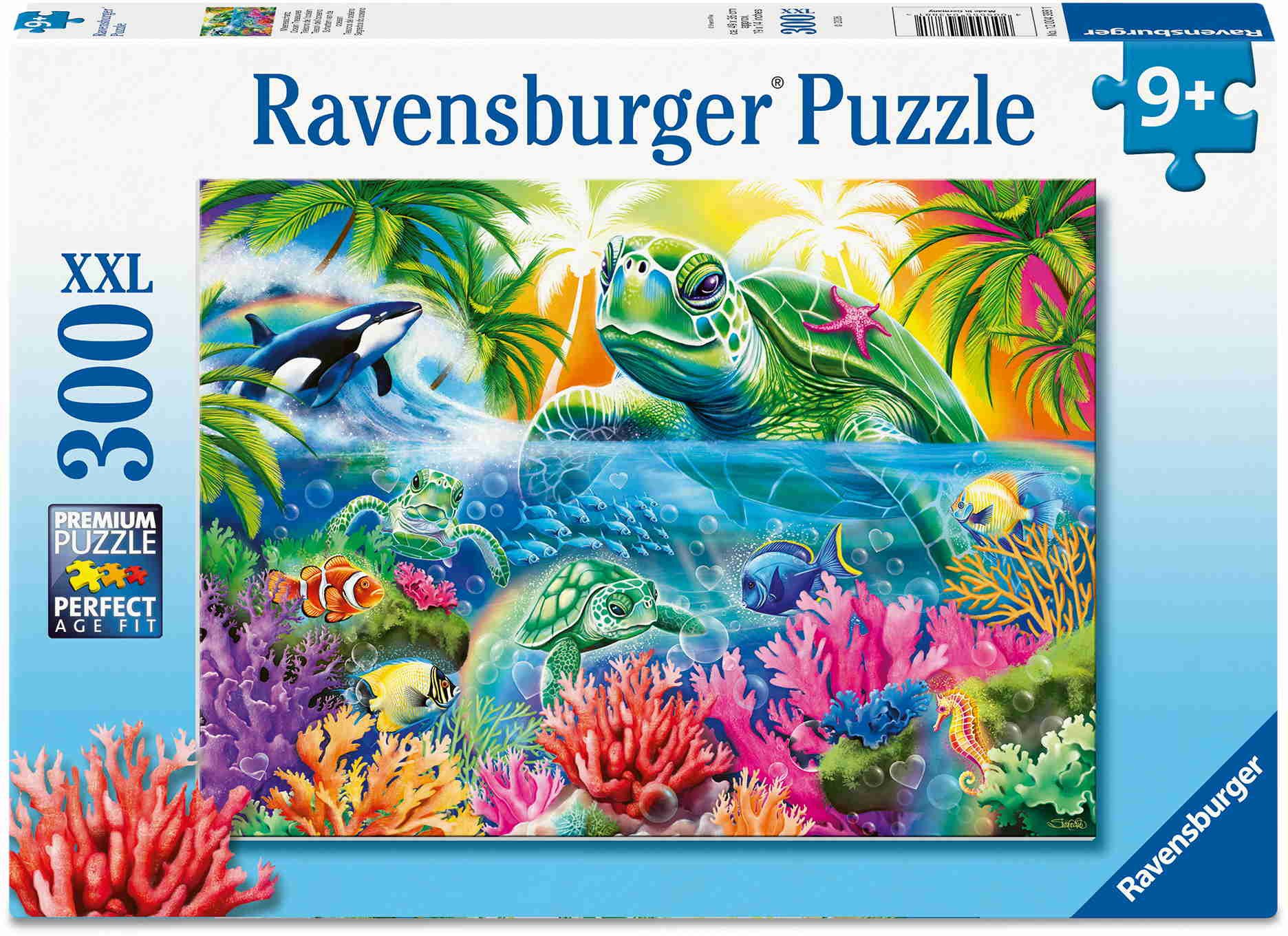Ravensburger Puzzle 300 Teile Kinder Puzzle XXL Meeresschatz 12004388, Puzzleteile