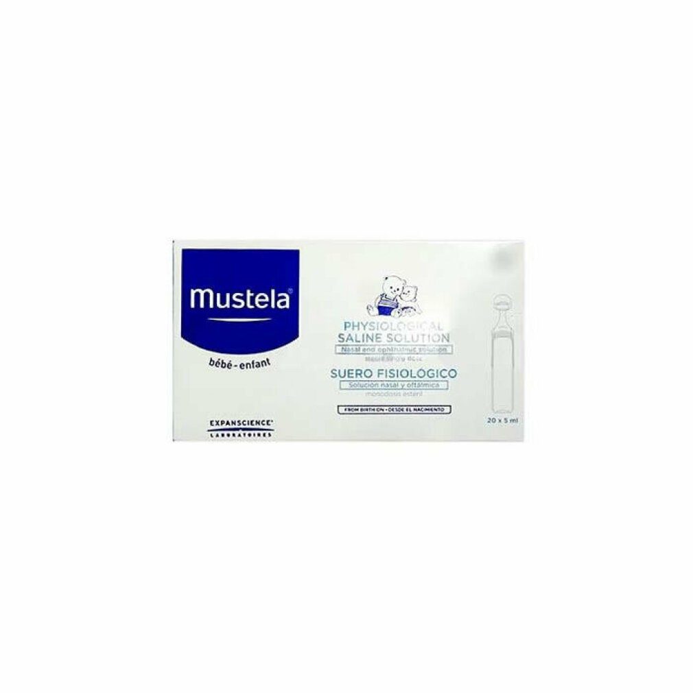 Mustela Tagescreme Mustela Bebe Saline Solution Eye And Nasal Drops Sterile 20x5ml | Tagescremes