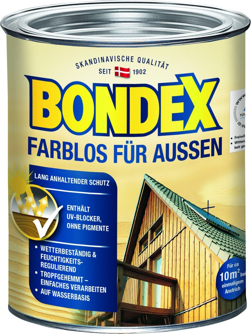Lasur Bondex Farblos für Außen 750 ml farblos
