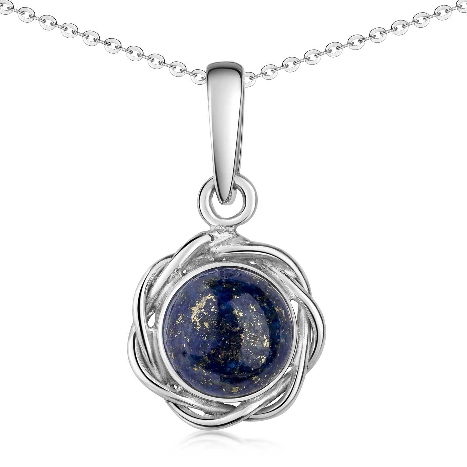 Materia Kettenanhänger Lapislazuli Edelstein Anhänger Sonne günstig online kaufen