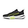 puma black-olive green-lime pow