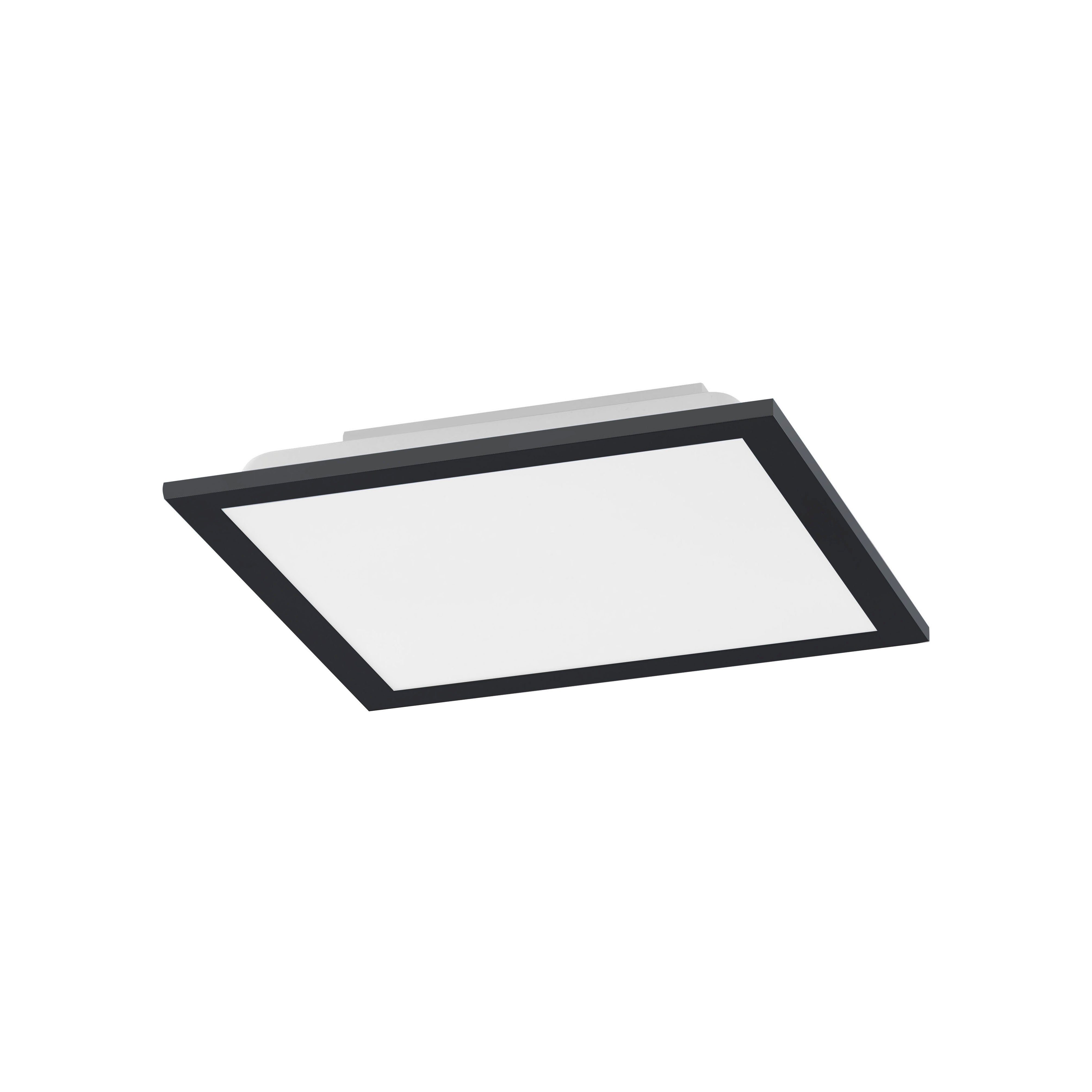 JUST LIGHT LED Deckenleuchte FLAT, Dimmfunktion, Fernbedienung, Infrarot inkl., Memory, nach Trennung vom Netz, LED fest integriert, warmweiß - kaltweiß, dimmbar über Fernbedienung