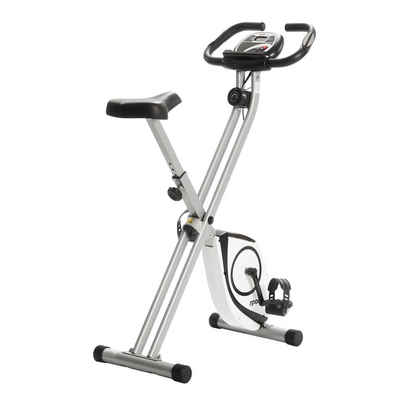 SportPlus Heimtrainer SP-HT-1002, Heimtrainer, Fitnessbike klappbar, faltbarer Hometrainer, SP-HT-1002