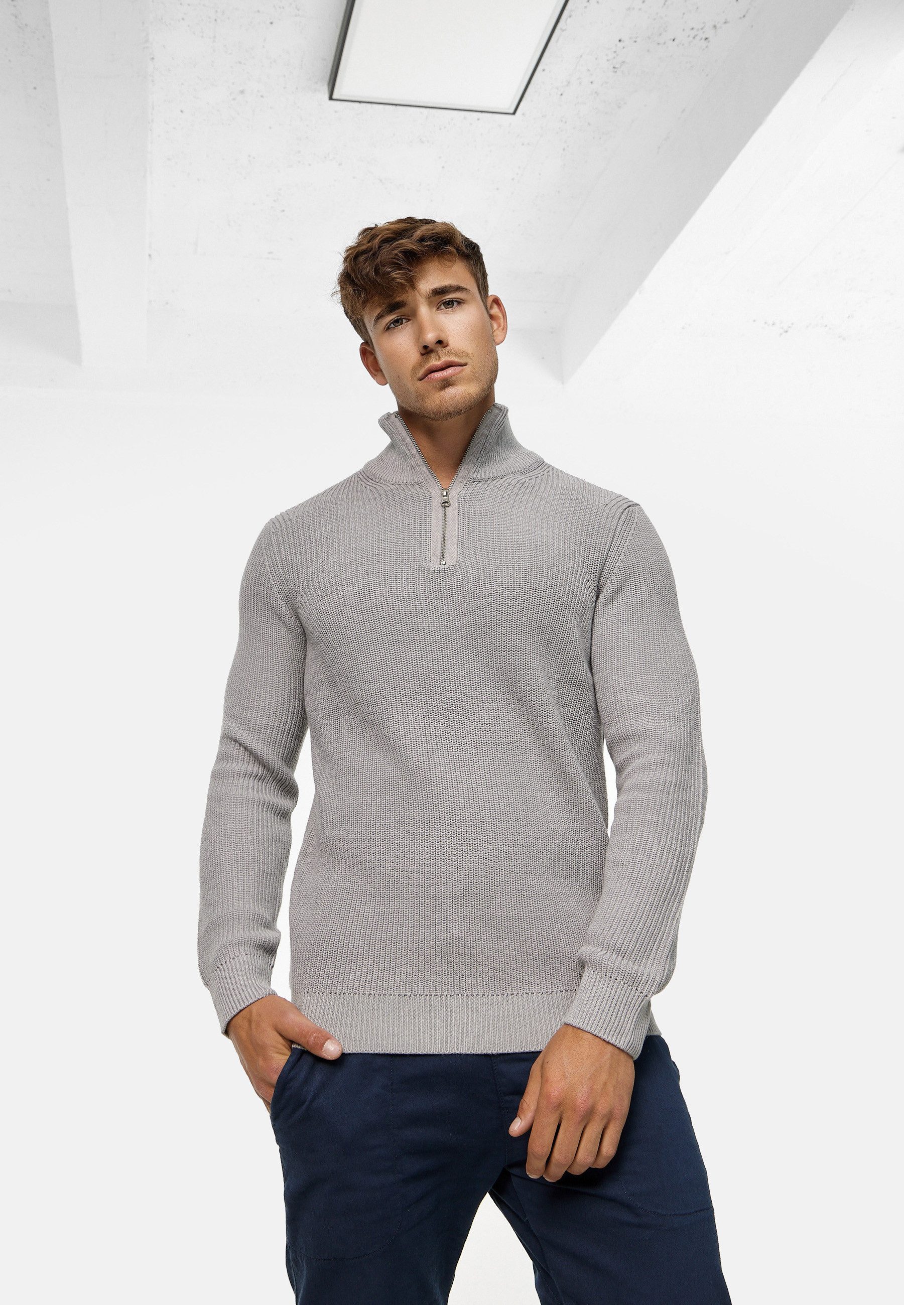 Indicode Strickpullover Herren Mayer Pullover Herrenpullover