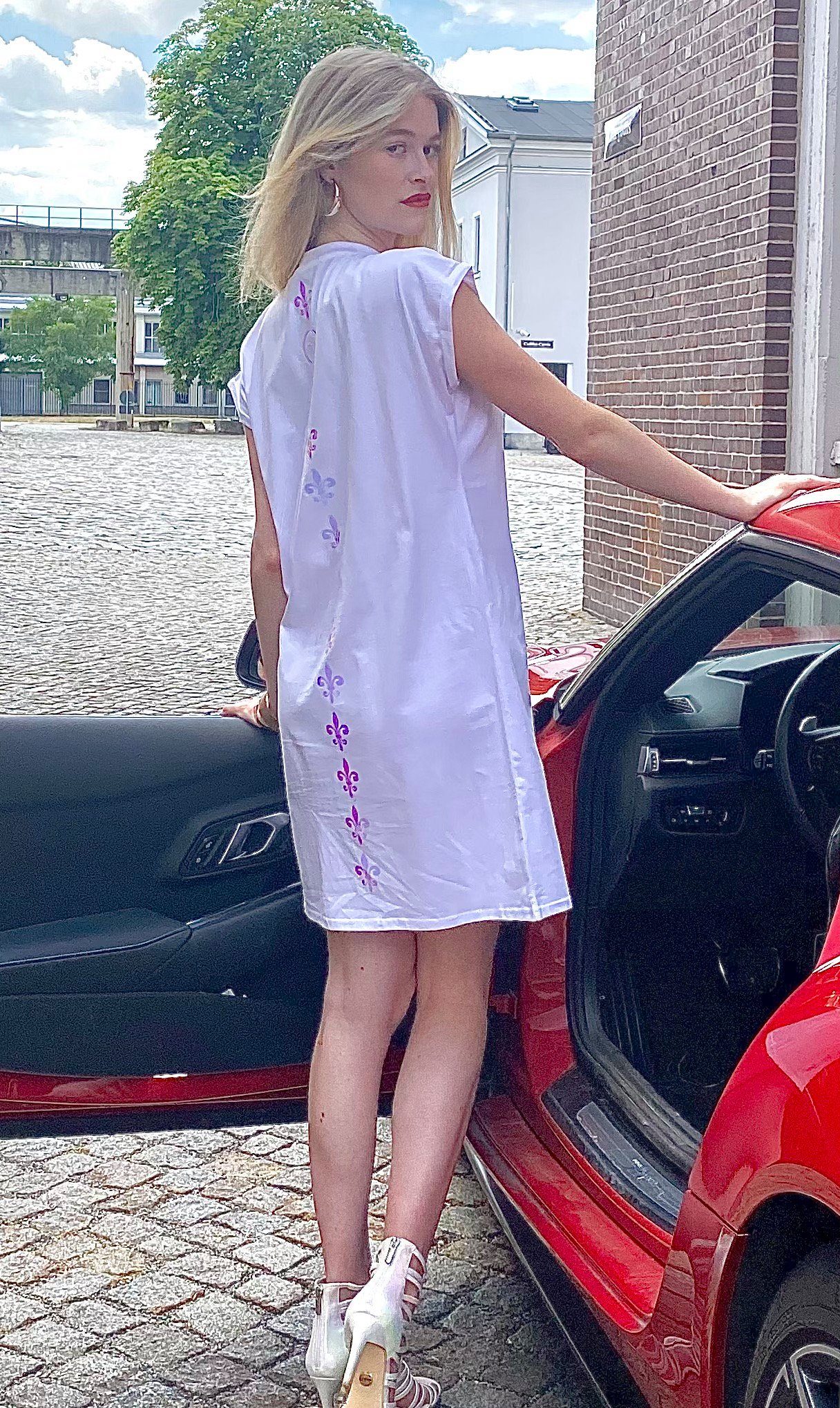 KR-Industries Partykleid Dress Lilie mit Ministehkragen günstig online kaufen