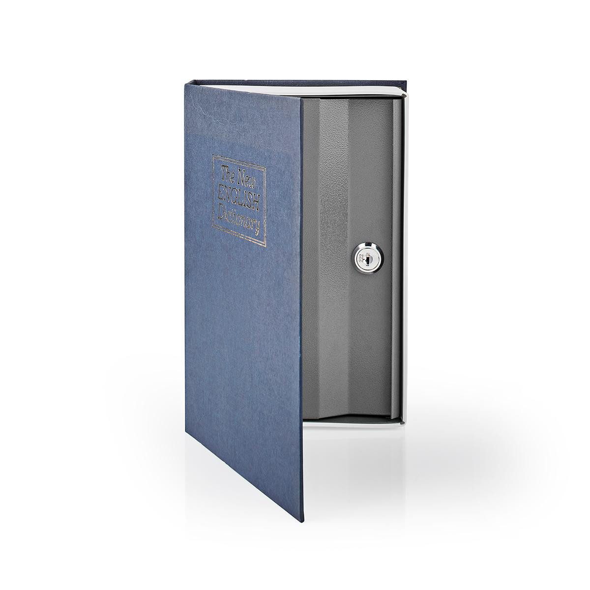 Nedis Tresor BOOKSEDM01BU (1-St), Buchtresor, Tastensperre, Tarnoptik zur diskreten Aufbewahrung daheim