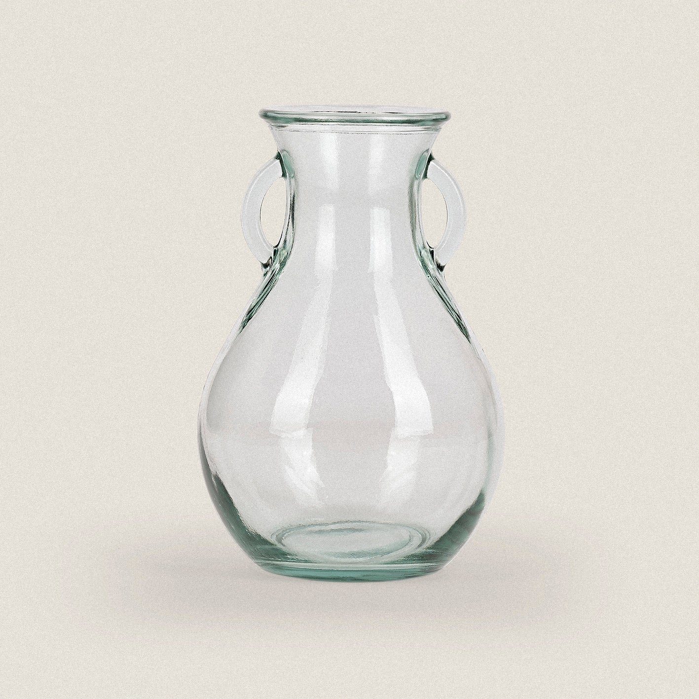 Vase way Tischvase up % the "Lorenzo", Altglas 100