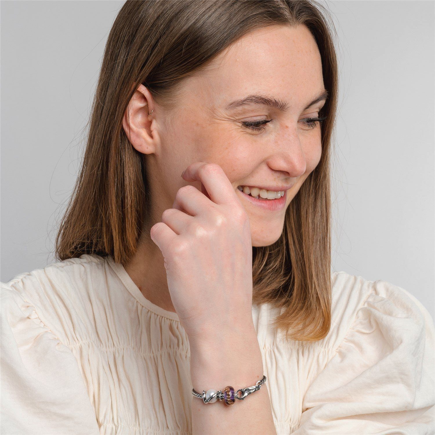 Trollbeads Kettenverlängerung Fuchsschw...