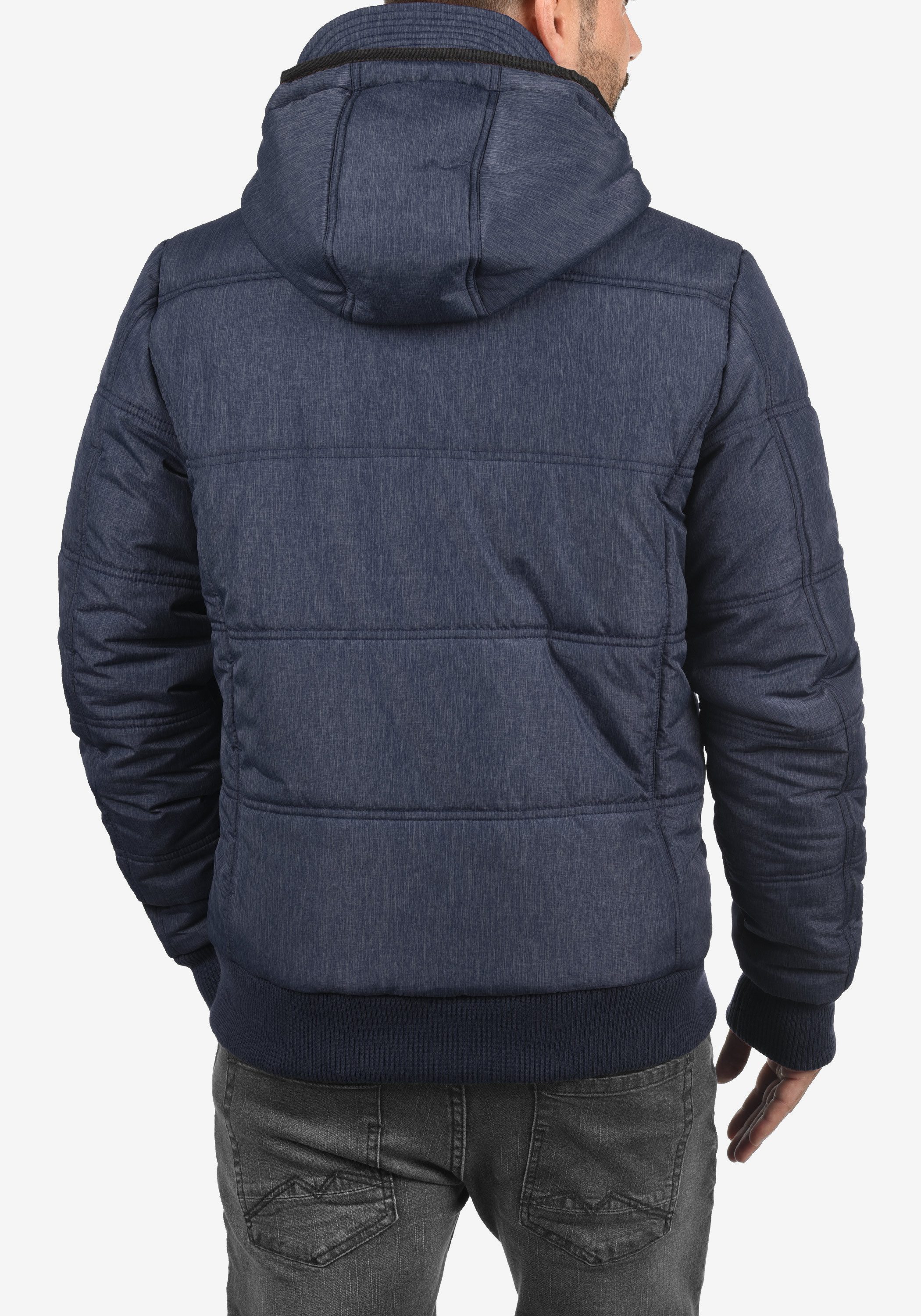 Blend Steppjacke BHBoris (1-St) Winterjacke mit abnehmbarer Kapuze und Teddyfutter
