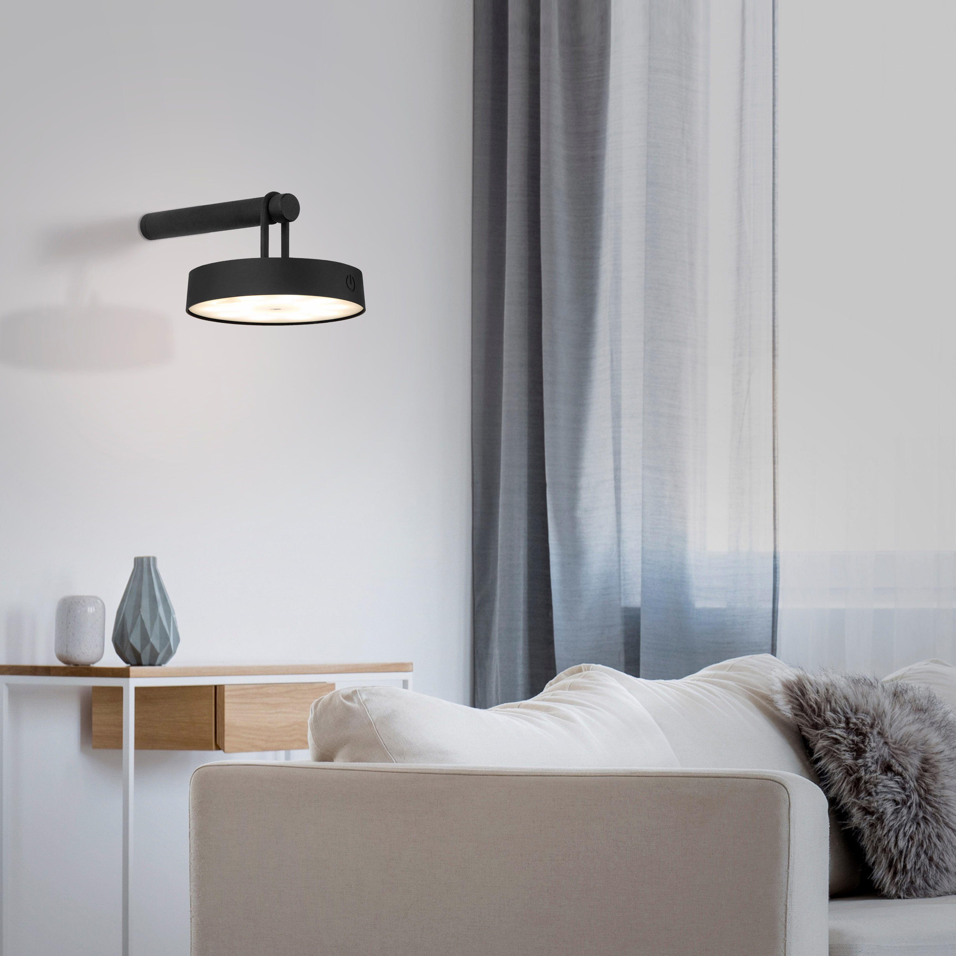 JUST LIGHT Wandleuchte ARMA, Dimmfunktion, LED günstig online kaufen
