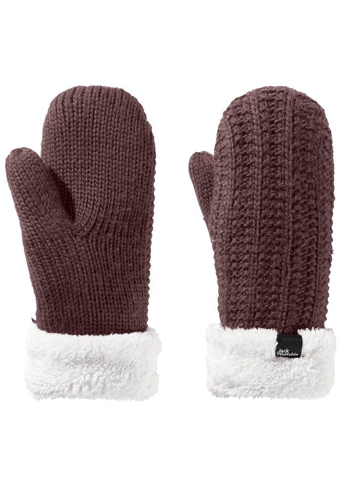 Jack Wolfskin Strickhandschuhe HIGHLOFT KNIT boysenberry W MITTEN