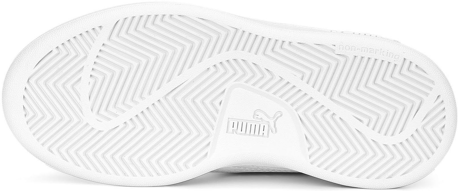 PUMA PUMA mit Sneaker Light PS Gray L SMASH 3.0 White-Cool V Klettverschluss