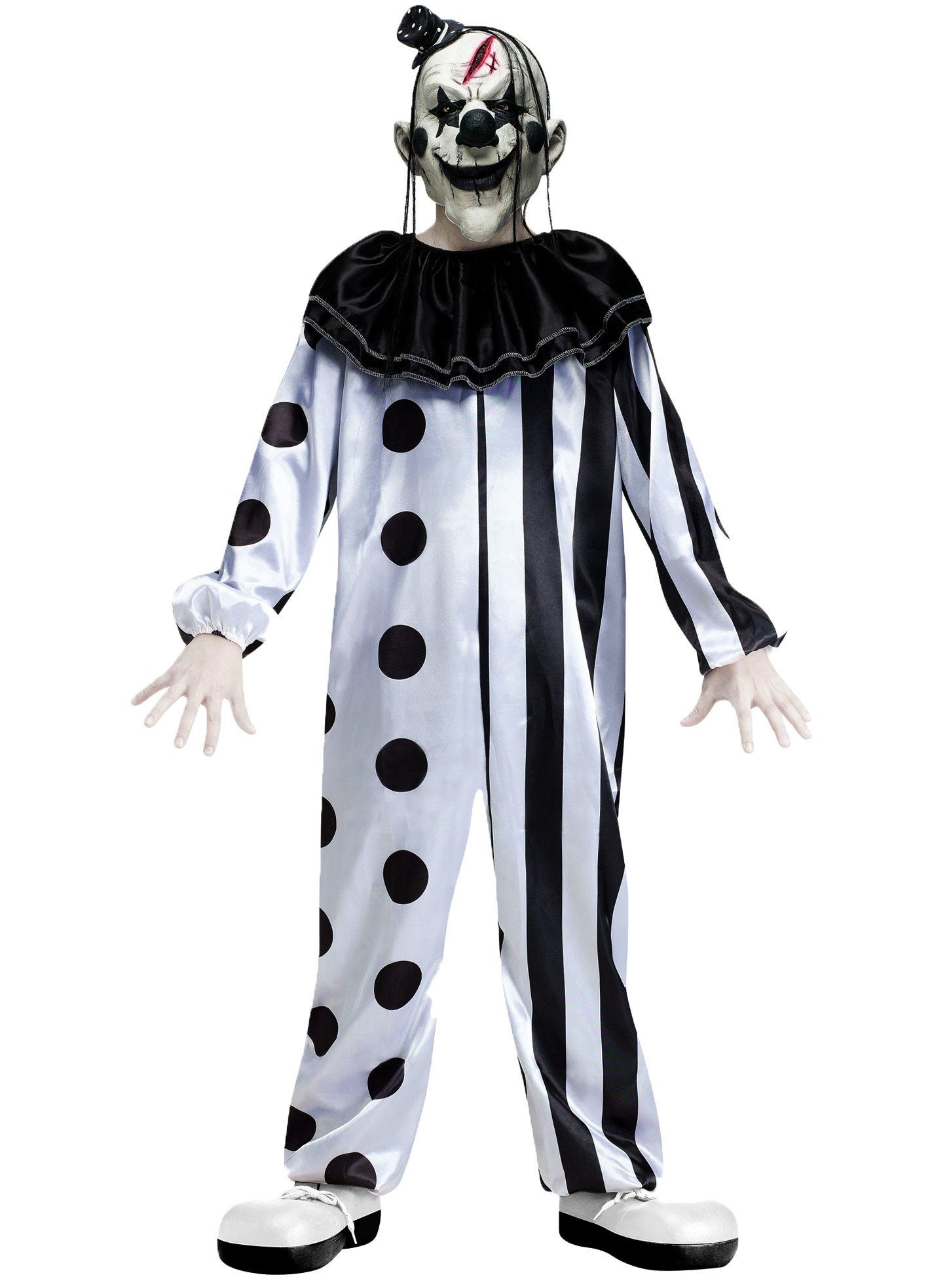 Fun World Clown-Kostüm Horrorclown - Halloween Kostüm Kinder Junge