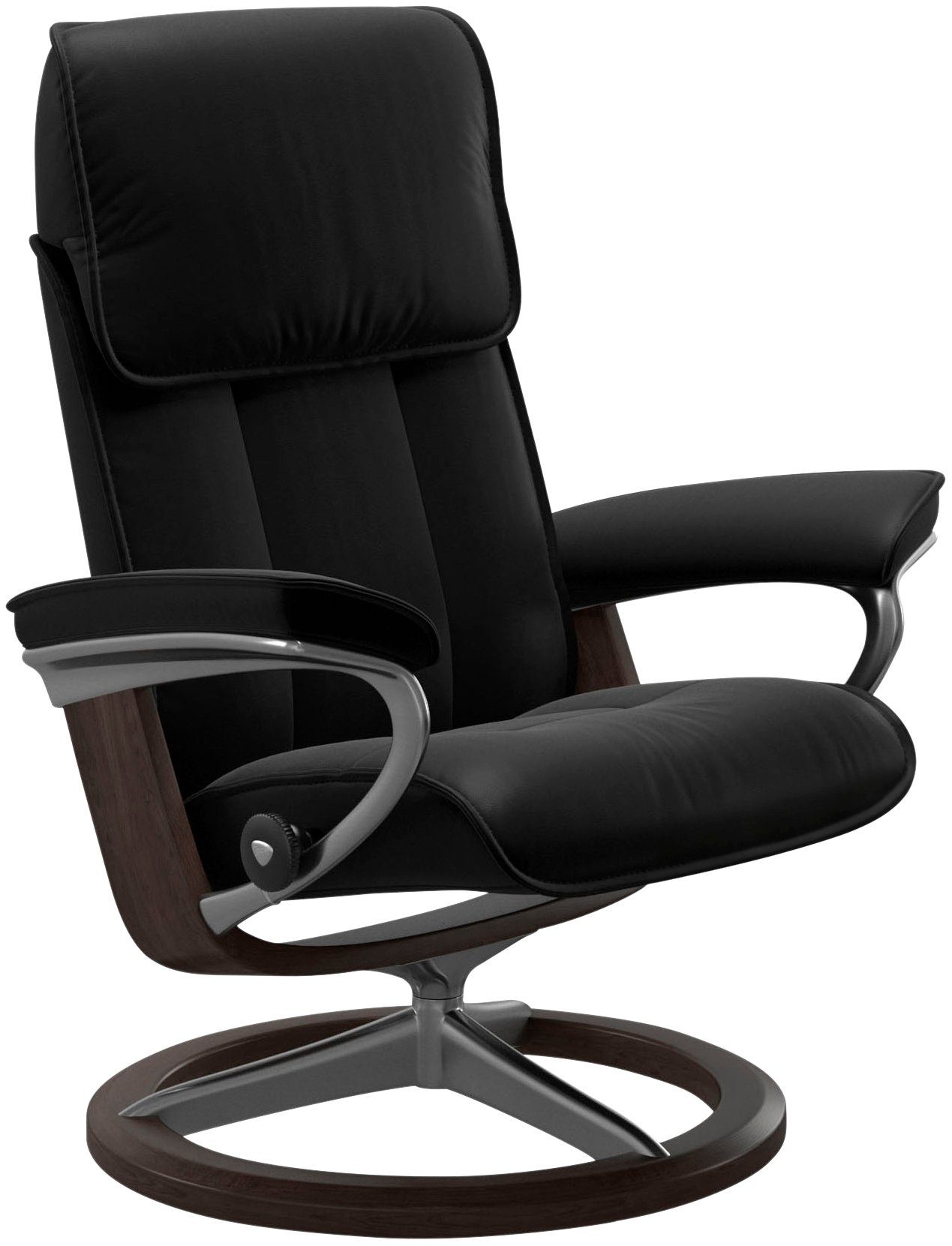 Stressless® Relaxsessel Admiral, mit Signature Base, Größe M & L, Gestell Wenge