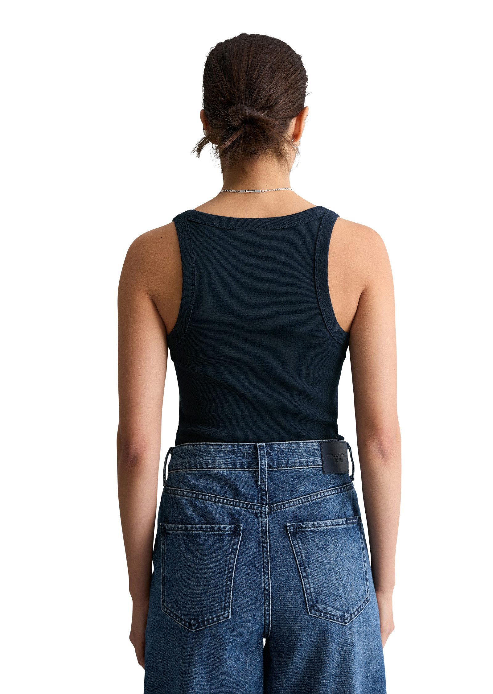 Marc O'Polo DENIM T-Shirt aus Bio-Baumwoll-Stretchjersey