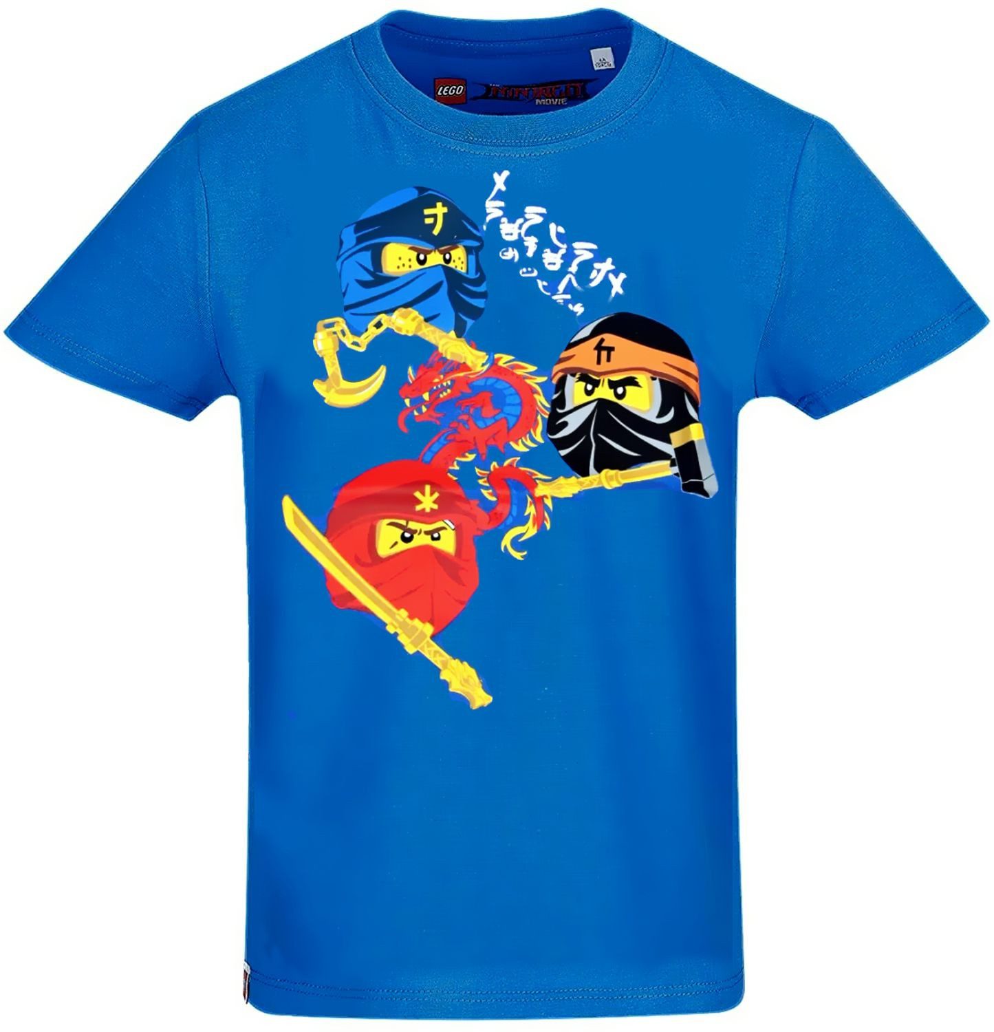 T-Shirt Lego Ninjago ® Jungen T-Shirt blau 98 104 110 116 128, 3-8 Jahre