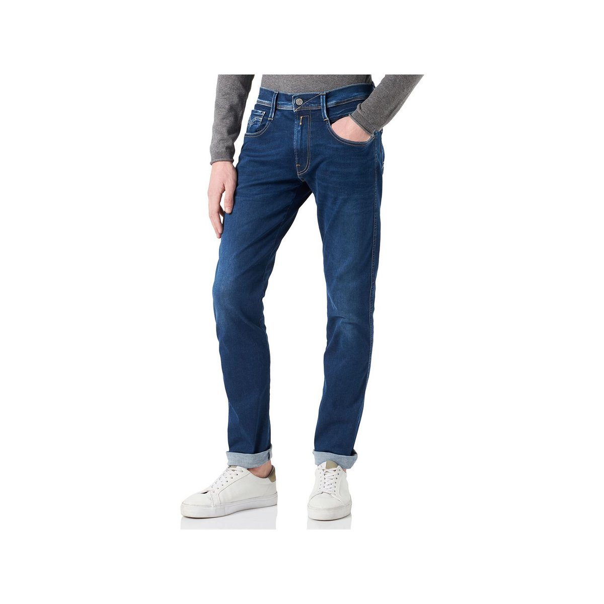 5-Pocket-Jeans uni (1-tlg) Replay