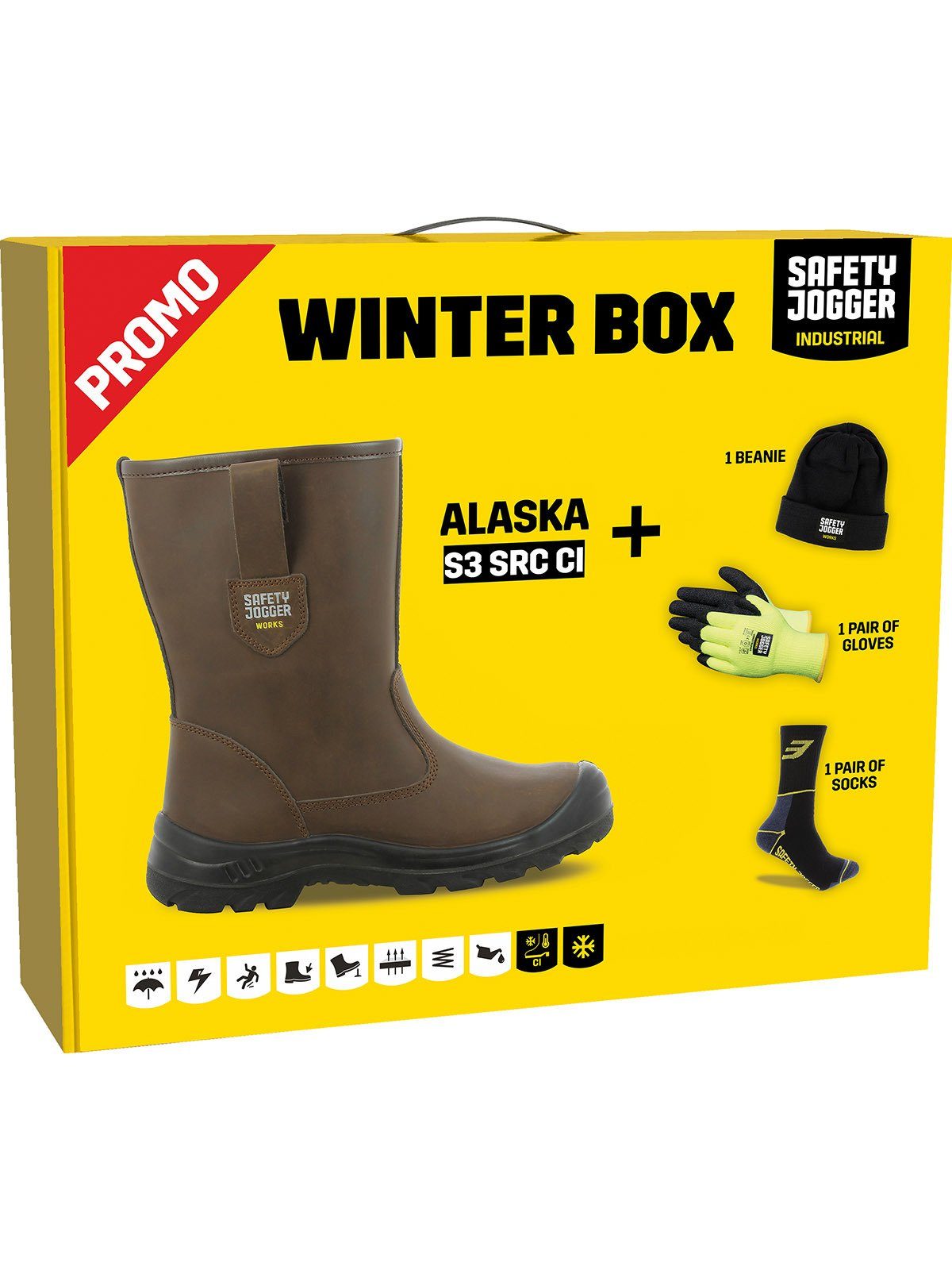 Safety Jogger 16056 Safety Jogger Winterbox Stiefel