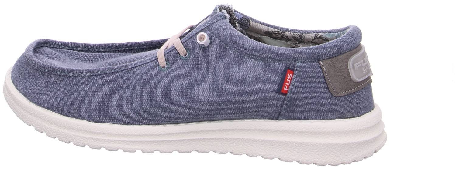 Fusion Fusion Jack Tarmac Washed Canvas Slipper